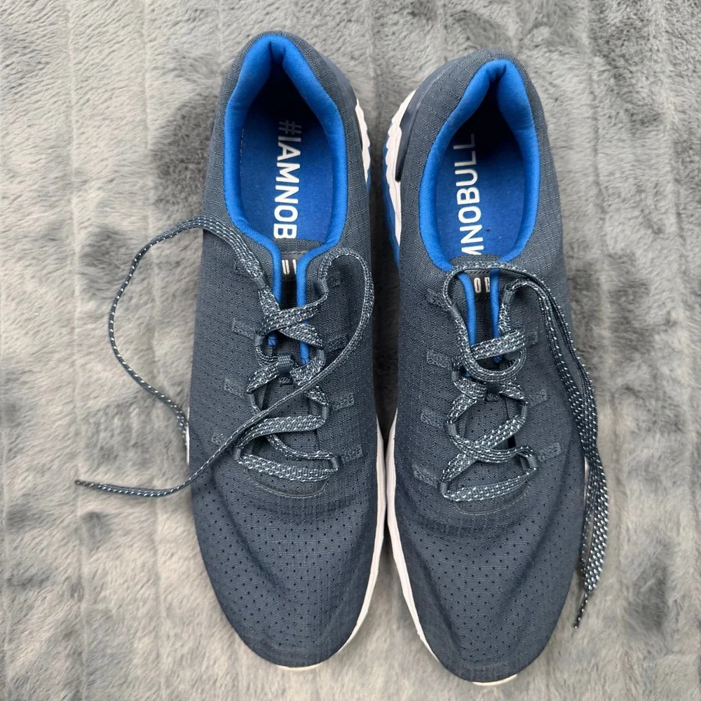 NOBULL Ripstop Runner Navy Blue Mens Size 13.5 Training Running Shoes 10887